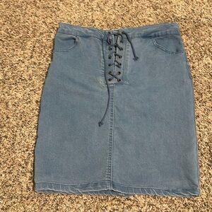 Denim Skirt